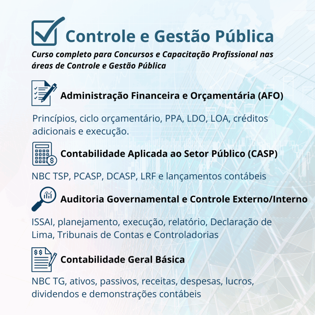 controle e gestão pública